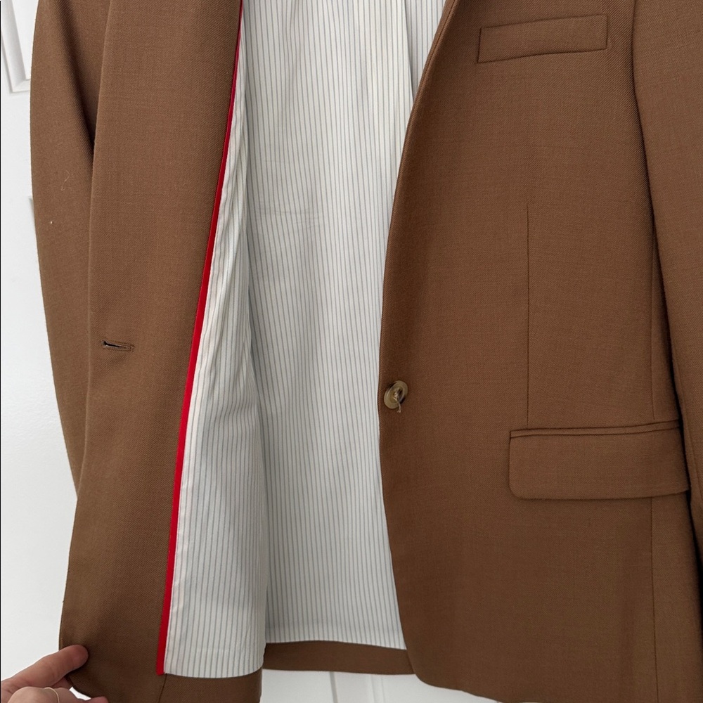 J. Crew Schoolboy Regent Brown Blazer - Picture 4 of 14